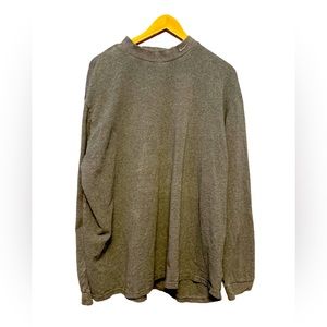 Vintage Nike grey tag long sleeve collar swoosh
